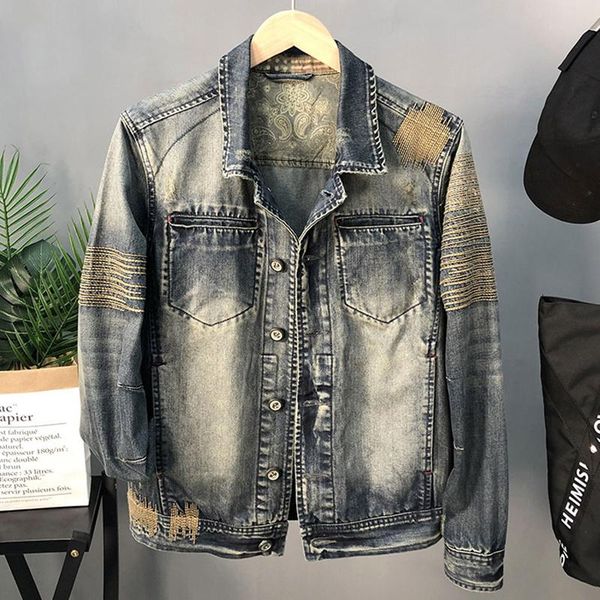 men's jackets casual slim fit automotive mens denim jacket coat plus size m-3xl vintage summer bomber for man jean overcoats, Black;brown
men's jackets casual slim fit automotive mens denim jacket coat plus size m-3xl vintage summer bomber for man jean overcoats, Black;brown