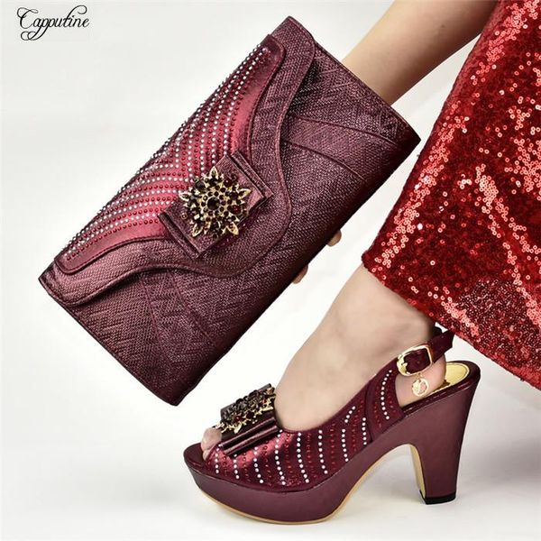 dress shoes latest wine african woman high heel sandals and purse bag sets ladies matching with handbag pumps clutch 9310-5 .5cm, Black
dress shoes latest wine african woman high heel sandals and purse bag sets ladies matching with handbag pumps clutch 9310-5 .5cm, Black