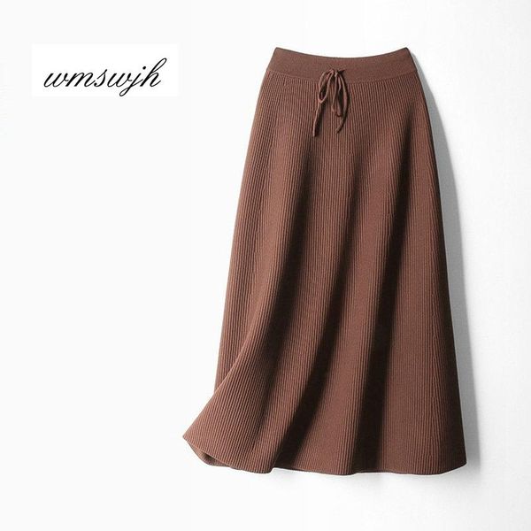 skirts 2021 spring autumn knit womens black fashion high waist a-line skirt female elasticity mid long saia faldas a442
skirts 2021 spring autumn knit womens black fashion high waist a-line skirt female elasticity mid long saia faldas a442