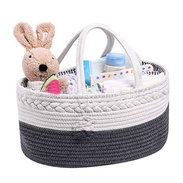 3Pieces/LotBaby Diaper Holder Baby Storage Box Space Division 100% Cotton Rope Made Of Fashion Durable Best Newborn Gift
3Pieces/LotBaby Diaper Holder Baby Storage Box Space Division 100% Cotton Rope Made Of Fashion Durable Best Newborn Gift