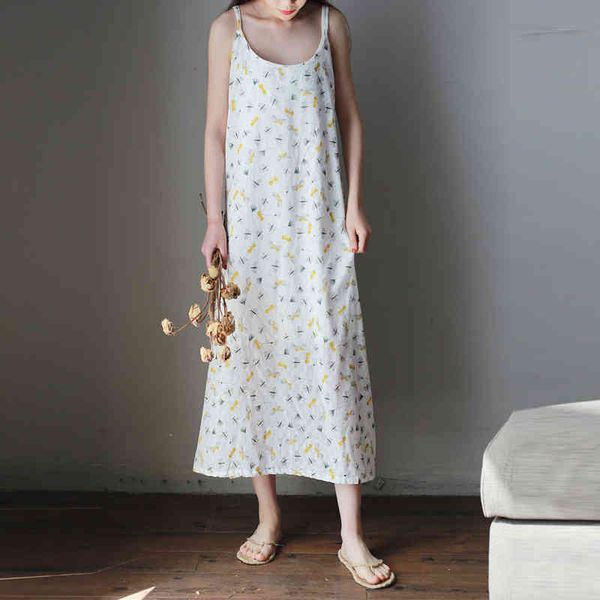 johnature vintage summer dress straight print sleeveless mid-calf spaghetti strap o-neck casual cotton women dress 210521, Black;gray
johnature vintage summer dress straight print sleeveless mid-calf spaghetti strap o-neck casual cotton women dress 210521, Black;gray
