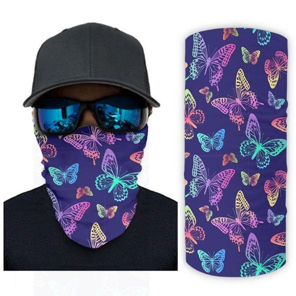 purple butterfly creative magic seamless headscarf neck gaiter scarf for workout white onesize cycling caps & masks, Black
purple butterfly creative magic seamless headscarf neck gaiter scarf for workout white onesize cycling caps & masks, Black
