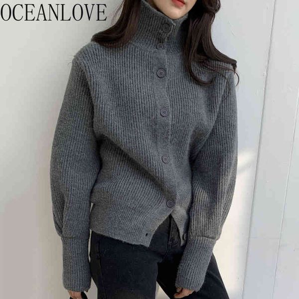 turtleneck cardigans single breasted solid vintage korean woman sweaters lantern sleeve mujer chaqueta 19141 210415, White;black
turtleneck cardigans single breasted solid vintage korean woman sweaters lantern sleeve mujer chaqueta 19141 210415, White;black