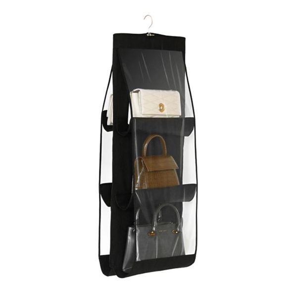 hanging baskets 6 pocket foldable bag 3 layers folding shelf purse handbag organizer door sundry hanger storage closet
hanging baskets 6 pocket foldable bag 3 layers folding shelf purse handbag organizer door sundry hanger storage closet