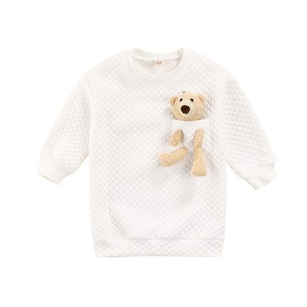 girl's dresses lioraitiin 1-6years toddler girl kid shirt long sleeve round neck cartoon bear doll warm fall winter loose pullover, Red;yellow
girl's dresses lioraitiin 1-6years toddler girl kid shirt long sleeve round neck cartoon bear doll warm fall winter loose pullover, Red;yellow