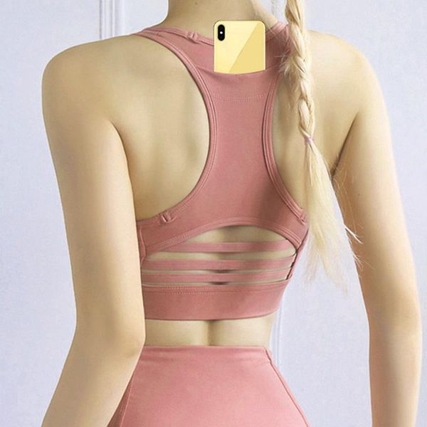 gym clothing back pocket sports bra for women solid fitness yoga tank push up underwear running shockproof shirt workout athletic vest x, White;black
gym clothing back pocket sports bra for women solid fitness yoga tank push up underwear running shockproof shirt workout athletic vest x, White;black