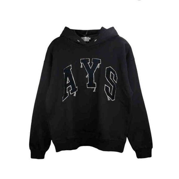 askyurself hoodie hip hop ays crocheted embroidered letter cotton sweatshirt, women's, men's, Black
askyurself hoodie hip hop ays crocheted embroidered letter cotton sweatshirt, women's, men's, Black