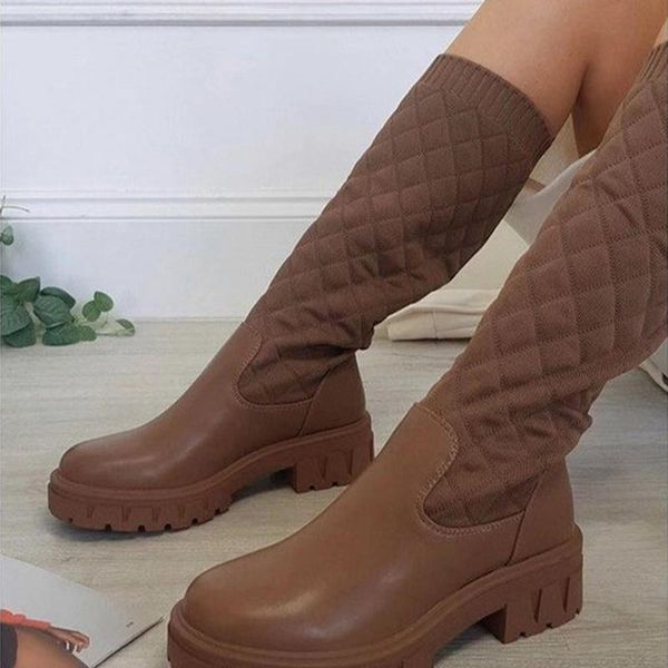 boots style large size high women fall 2021 over-the-knee round toe flying knitting platform shoes, Black
boots style large size high women fall 2021 over-the-knee round toe flying knitting platform shoes, Black