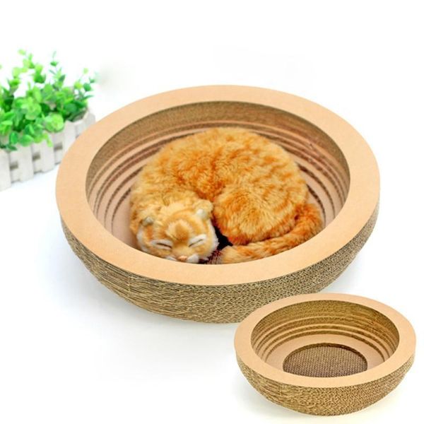 cat toys bowl shape scratching post mat catscorrugated paper bed sofa pad grinding claw scratch board toy
cat toys bowl shape scratching post mat catscorrugated paper bed sofa pad grinding claw scratch board toy