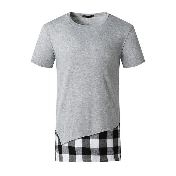 mens hipster hip hop t shirts workout longline short sleeve shirt men patchwork plaid streetwear casual tee homme men's t-shirts, White;black
mens hipster hip hop t shirts workout longline short sleeve shirt men patchwork plaid streetwear casual tee homme men's t-shirts, White;black