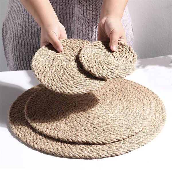 mats & pads home decor natural table mat handmade woven placemat round braided heat resistant insulation anti-skidding
mats & pads home decor natural table mat handmade woven placemat round braided heat resistant insulation anti-skidding