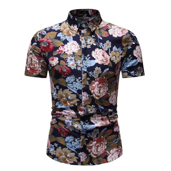 men's casual shirts style personalized leisure business hawaiian shirt vacation creative short sleeve printed men streetwear, White;black
men's casual shirts style personalized leisure business hawaiian shirt vacation creative short sleeve printed men streetwear, White;black