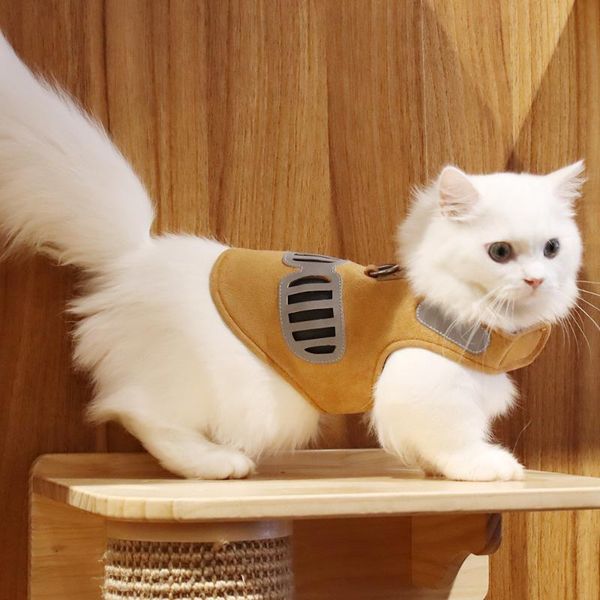 cat collars & leads pets chest harness set small dog accessories reflective breathable polyester mesh soft skin-friendly suede outer layer
cat collars & leads pets chest harness set small dog accessories reflective breathable polyester mesh soft skin-friendly suede outer layer