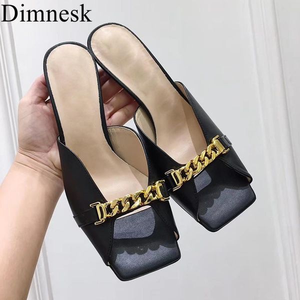 gold chain square toe slippers women real leather thin high heel sandals summer party dress shoes runway stilettos female, Black
gold chain square toe slippers women real leather thin high heel sandals summer party dress shoes runway stilettos female, Black
