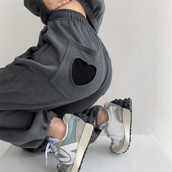 houzhou women pants spring gray sweatpants women jogger fashion track pants women cotton trousers for female korean style 211112, Black;white
houzhou women pants spring gray sweatpants women jogger fashion track pants women cotton trousers for female korean style 211112, Black;white