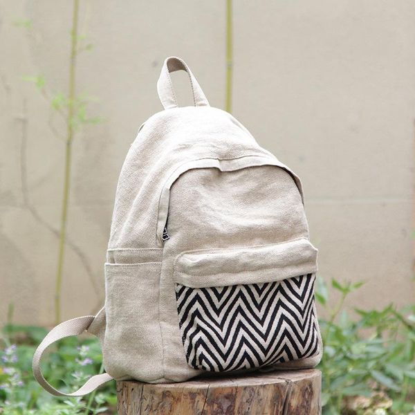 backpack literature cotton linen casual for women simple striped backpacks large capacity handbag elegant canvas female bag
backpack literature cotton linen casual for women simple striped backpacks large capacity handbag elegant canvas female bag