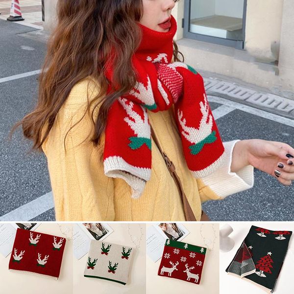 scarves vintage winter christmas knitted shawl fashion couple models men and women soft warm student scarf year 2022, Blue;gray
scarves vintage winter christmas knitted shawl fashion couple models men and women soft warm student scarf year 2022, Blue;gray