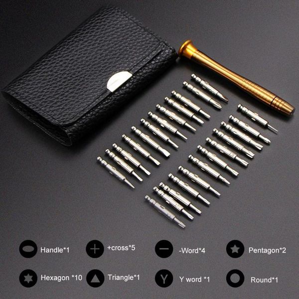 hand tools screwdriver 25-in-1 cross bit drill head bits multi-function leather anti slip mobile phone repair tool
hand tools screwdriver 25-in-1 cross bit drill head bits multi-function leather anti slip mobile phone repair tool