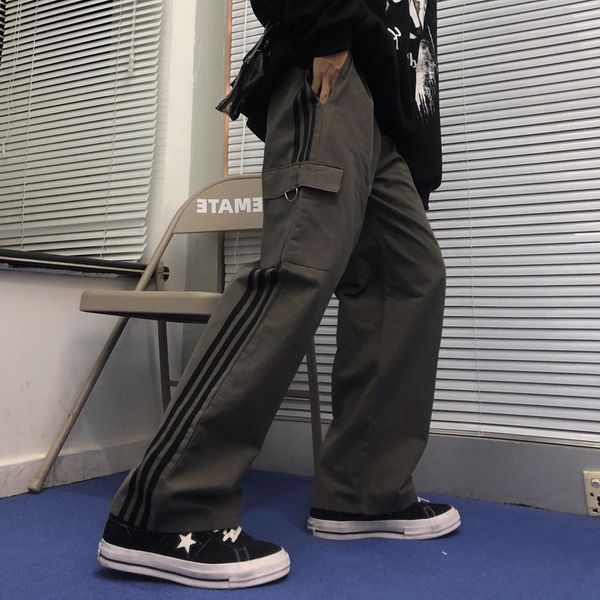 women's pants & capris casual sweatpants cargo pockets spring fall streetwear long ins clothing harajuku ulzzang loose unisex, Black;white
women's pants & capris casual sweatpants cargo pockets spring fall streetwear long ins clothing harajuku ulzzang loose unisex, Black;white