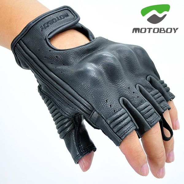 cycling gloves genuine leather half finger motorcycle summer motocross racing sheep skin goat moto boy luva couro, Black
cycling gloves genuine leather half finger motorcycle summer motocross racing sheep skin goat moto boy luva couro, Black