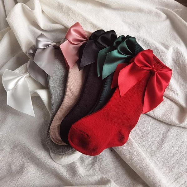 big bows baby socks solid color spring summer kids girl knee soft cotton infant toddler long, Pink;yellow
big bows baby socks solid color spring summer kids girl knee soft cotton infant toddler long, Pink;yellow