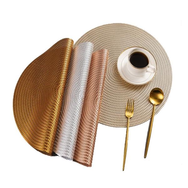 mats & pads el restaurant round environmentally friendly pvc placemat nordic anti-scald heat insulation table mat steak plate
mats & pads el restaurant round environmentally friendly pvc placemat nordic anti-scald heat insulation table mat steak plate