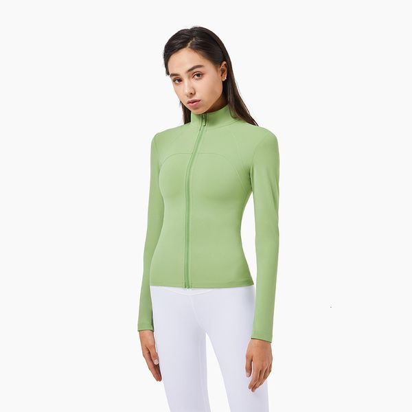 lulu slim 2021 yoga long sleeve zipper coat training fast drying sports fitness clothes, Gray
lulu slim 2021 yoga long sleeve zipper coat training fast drying sports fitness clothes, Gray