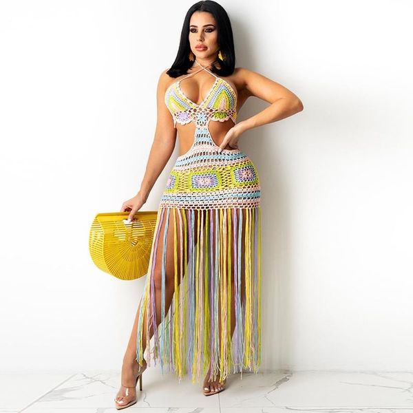 casual dresses knitted tassel dress backless off shoulder outfits for women beachwear y2k clothing night clubwear maxi beach, Black;gray
casual dresses knitted tassel dress backless off shoulder outfits for women beachwear y2k clothing night clubwear maxi beach, Black;gray