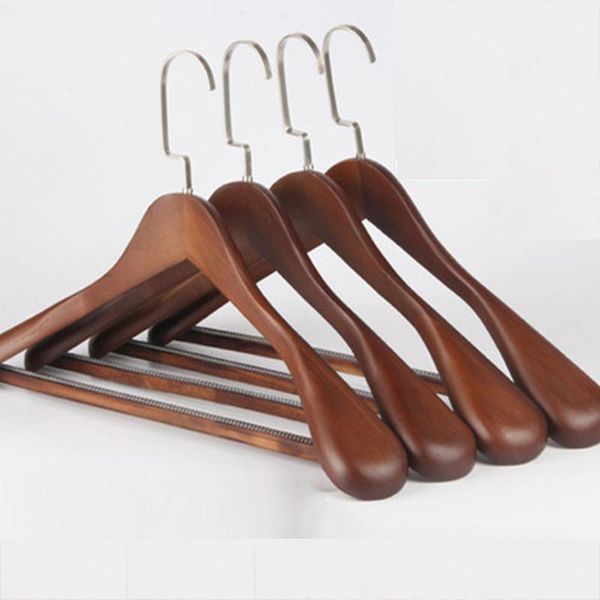hangers & racks 4 pcs/lot wooden coat thickened bold solid wood suit hanger with broad shoulder clothes hanging el
hangers & racks 4 pcs/lot wooden coat thickened bold solid wood suit hanger with broad shoulder clothes hanging el