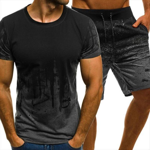 summer sets t shirt men tracksuits and beach shorts tee male clothes 2 pieces chandal hombre, Gray
summer sets t shirt men tracksuits and beach shorts tee male clothes 2 pieces chandal hombre, Gray