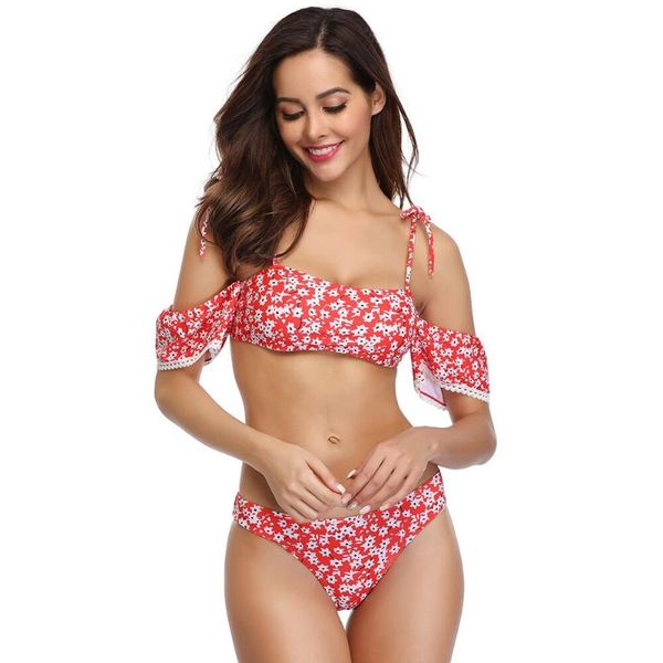 women's swimwear 2021 summer arrive sweet floral printed two piece women micro buiqini red low waist bikini, White;black
women's swimwear 2021 summer arrive sweet floral printed two piece women micro buiqini red low waist bikini, White;black