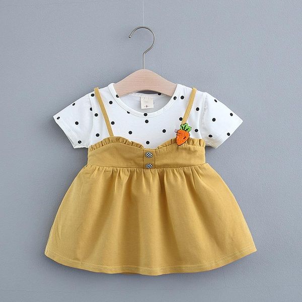 girl's dresses 2021 girls dress summer sweet ideas short sleeve fake two-piece children's birthday party princess, Red;yellow
girl's dresses 2021 girls dress summer sweet ideas short sleeve fake two-piece children's birthday party princess, Red;yellow