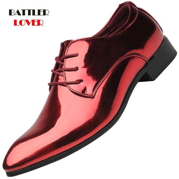 dress shoes men patent leather oxford plus size 37-48 blue designer office fashion formal for male zapatos de hombre vestir, Black
dress shoes men patent leather oxford plus size 37-48 blue designer office fashion formal for male zapatos de hombre vestir, Black