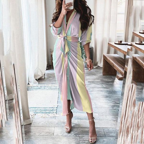 casual dresses rainbow women's print cardigan dress with belted waist and button sleeves club party dames kleding, Black;gray
casual dresses rainbow women's print cardigan dress with belted waist and button sleeves club party dames kleding, Black;gray