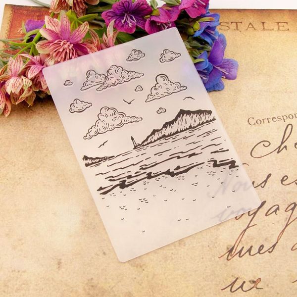 craft tools landscape plastic template card making paper cards 1pcs po wedding decoration scrapbooking embossing folder
craft tools landscape plastic template card making paper cards 1pcs po wedding decoration scrapbooking embossing folder