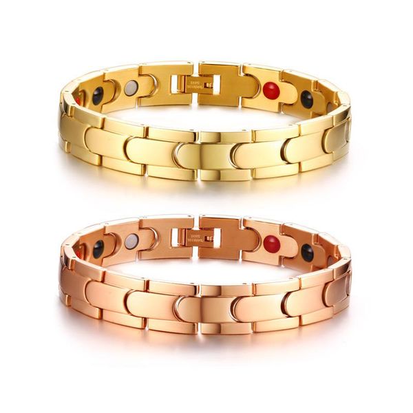 link, chain magnetic bracelet homme gold 12mm luxury stainless steel male health energy geramnium & link bracelets for men, Black
link, chain magnetic bracelet homme gold 12mm luxury stainless steel male health energy geramnium & link bracelets for men, Black