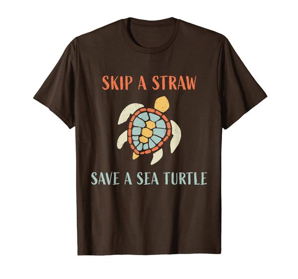 Skip A Plastic Straw Save A Sea Turtle - Save Oceans Life T-Shirt, Mainly pictures
Skip A Plastic Straw Save A Sea Turtle - Save Oceans Life T-Shirt, Mainly pictures