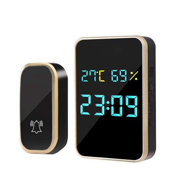 doorbells samtiawireless doorbell digital smart door bell home waterproof chime with temperature humidity time view self-powered
doorbells samtiawireless doorbell digital smart door bell home waterproof chime with temperature humidity time view self-powered