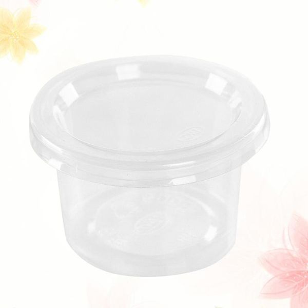 storage bottles & jars 100pcs 150ml disposable portion cups condiment cup with cover for sauce yogurt jelly pudding
storage bottles & jars 100pcs 150ml disposable portion cups condiment cup with cover for sauce yogurt jelly pudding