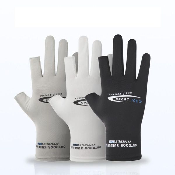 cycling gloves half for men two-finger cool sun protection silicone anti skid ice silk summer driving fishing women elastic full glove, Black
cycling gloves half for men two-finger cool sun protection silicone anti skid ice silk summer driving fishing women elastic full glove, Black