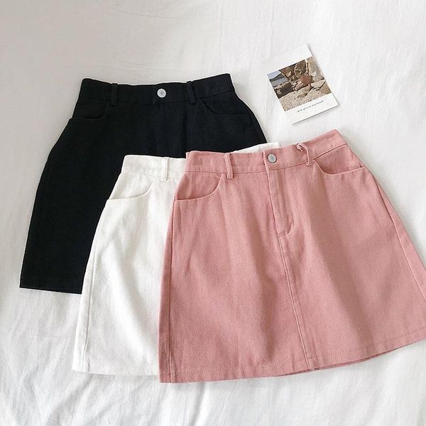 skirts 2021 candy color skirt women denim mini summer high waist korean fashion harajuku plus size cotton, Black
skirts 2021 candy color skirt women denim mini summer high waist korean fashion harajuku plus size cotton, Black