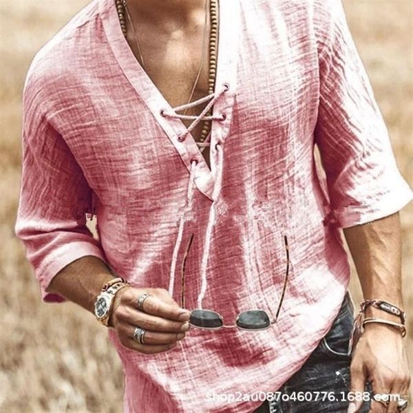 perq 2021chet lace up medium sleeve 2021men's chest lace men's t-shirts) corn up corns medium sleeve t-shirt, White;black
perq 2021chet lace up medium sleeve 2021men's chest lace men's t-shirts) corn up corns medium sleeve t-shirt, White;black