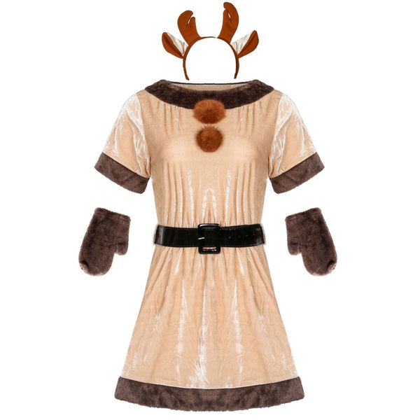 cosplay costumes xibeimeng clothing cosplay reindeer women's christmas uniform, Black
cosplay costumes xibeimeng clothing cosplay reindeer women's christmas uniform, Black