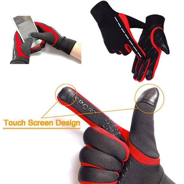 fingerless gloves 1 pair lightweight women man running touch screen winter accessories, Blue;gray
fingerless gloves 1 pair lightweight women man running touch screen winter accessories, Blue;gray