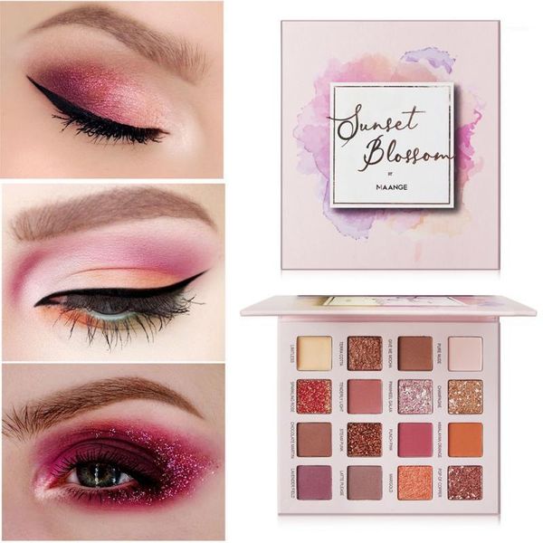 color matte shimmer eye shadow waterproof smudge-proof lasting eyeshadow powder1