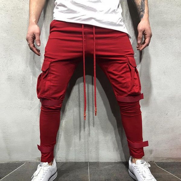 men's pants fashion spring autumn mens sports slim workout tide nice male drawstring pocket fitness hip hop trousers, Black
men's pants fashion spring autumn mens sports slim workout tide nice male drawstring pocket fitness hip hop trousers, Black