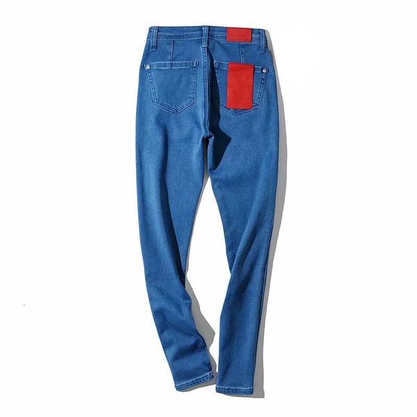 women's jeans wixra female pencil pants stretchy skinny zippers high waist slim bodycon all base match denim n6o3, Blue
women's jeans wixra female pencil pants stretchy skinny zippers high waist slim bodycon all base match denim n6o3, Blue