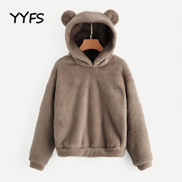 women's hoodies & sweatshirts women teddy winter autumn long sleeve fleece sweatshirt warm bear hoodie pullover m-2xl, Black
women's hoodies & sweatshirts women teddy winter autumn long sleeve fleece sweatshirt warm bear hoodie pullover m-2xl, Black