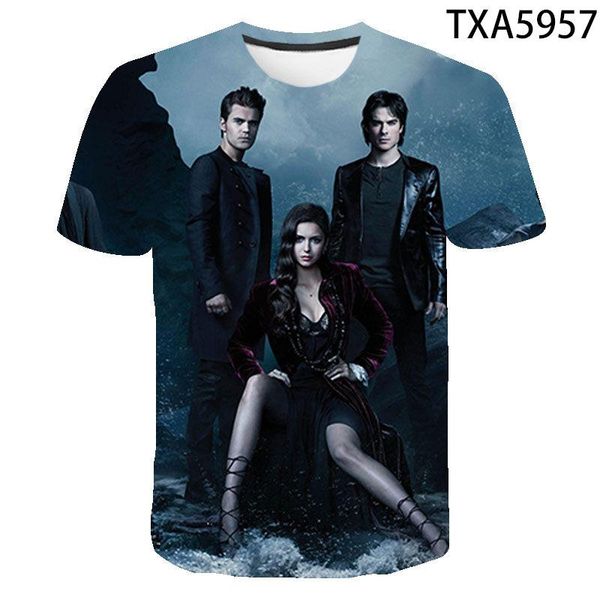 men's t-shirts summer 2021 horror movie print t-shirt the vampire diaries 3d printed and women's street personalized, White;black
men's t-shirts summer 2021 horror movie print t-shirt the vampire diaries 3d printed and women's street personalized, White;black