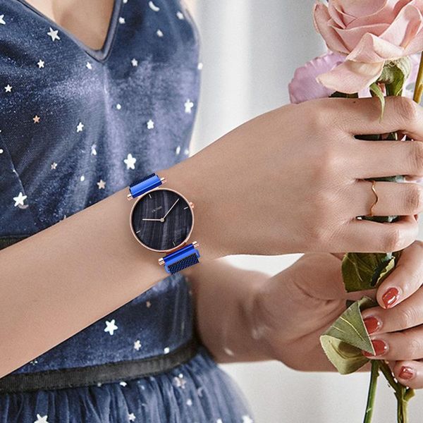 women watch colorful gradient dial quartz with alloy mesh strap casual for girls j55 wristwatches, Slivery;brown
women watch colorful gradient dial quartz with alloy mesh strap casual for girls j55 wristwatches, Slivery;brown